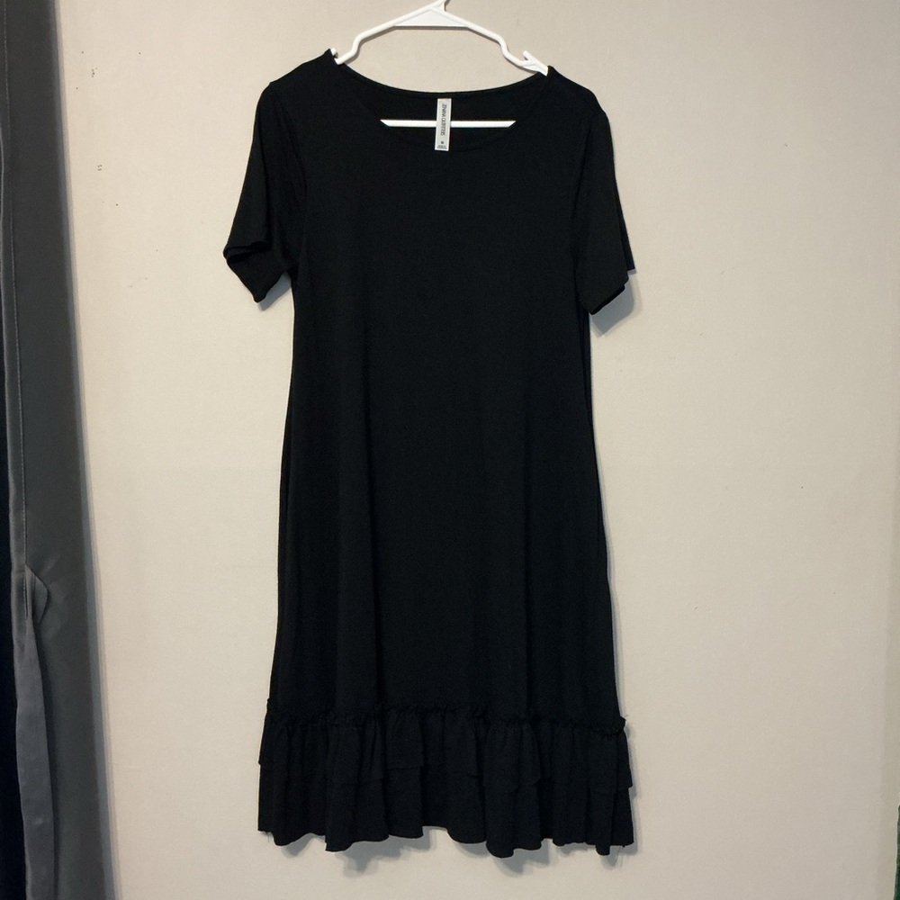 Zenana Outfitters Black Dress
